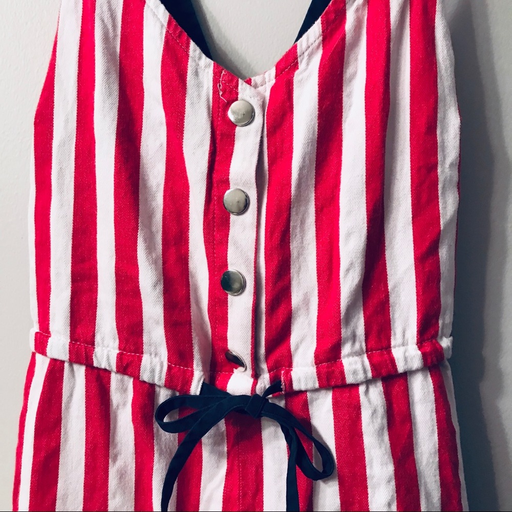 Nasty Gal Strong Silent Stripe Romper - Picture 4 of 8